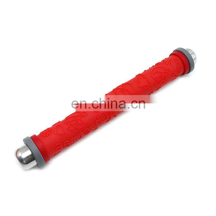 Best Selling Non-stick Decoration Silicone Covered Rolling Pins