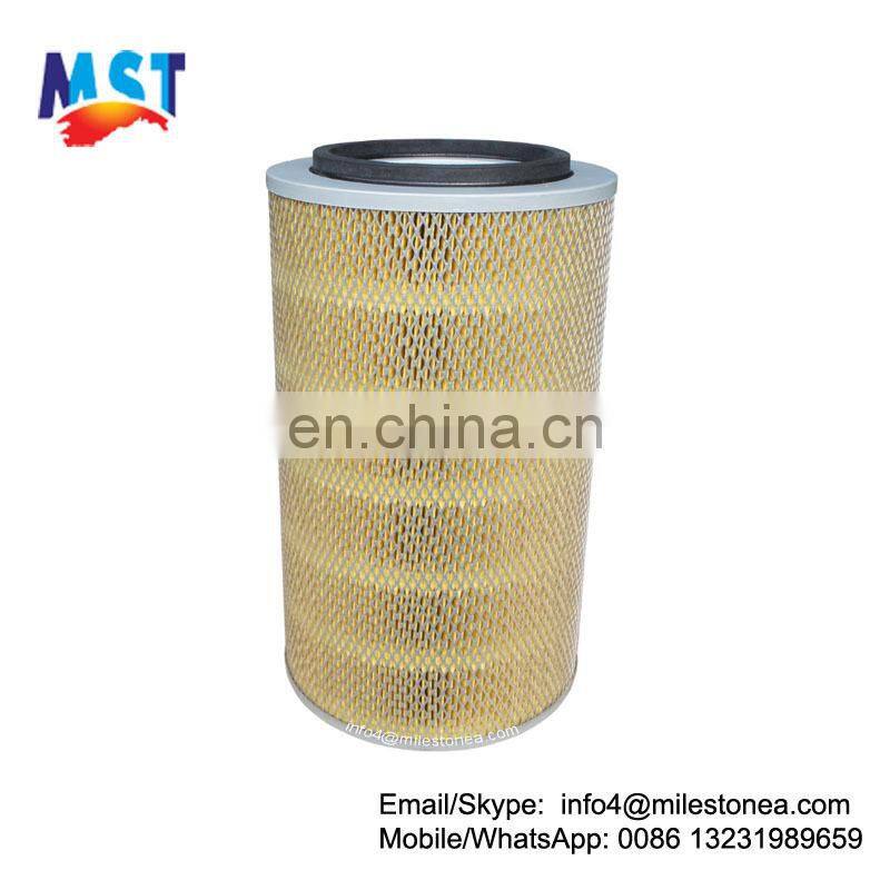 Auto air filter P153029 for excavator engine