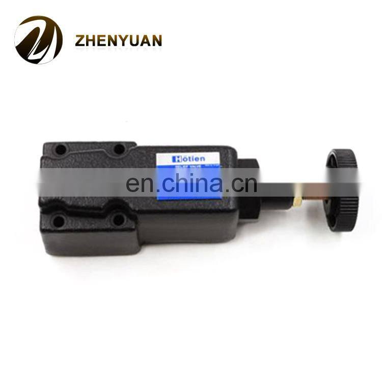 Industry Direct acting relief valve DT/DG-02-H/B/C-22 Manual Flow valve