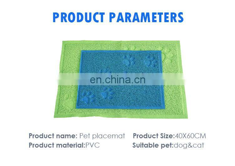 Colorful Decorative pet PVC floor mat