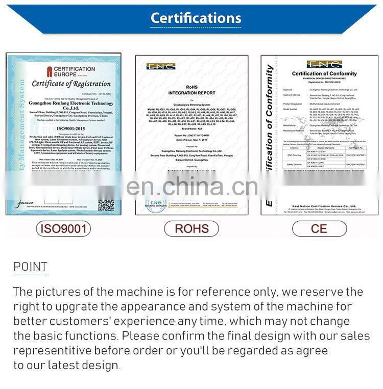 Multifunctional skin whitening eyebrow washing device Nd: Yag laser machine