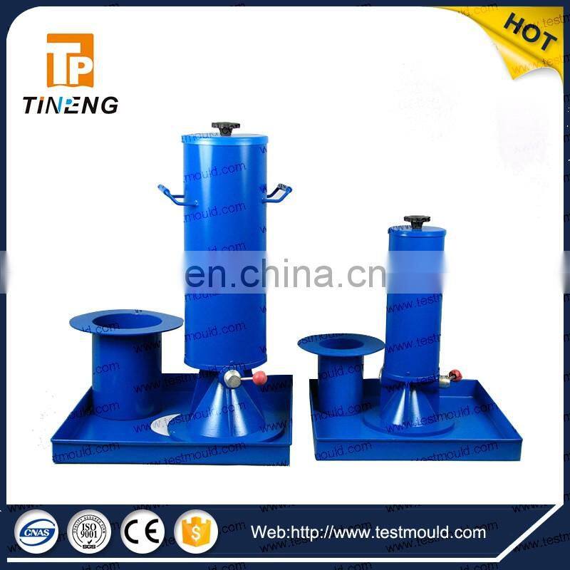 100 , 150 , 200mm Cylinder Sand Replacement Complete Set to determine the dry density