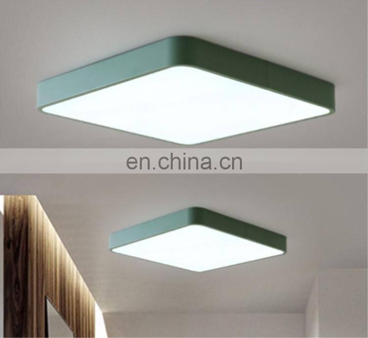 New design LED ceiling light fixture rectangular for bedroom lighting