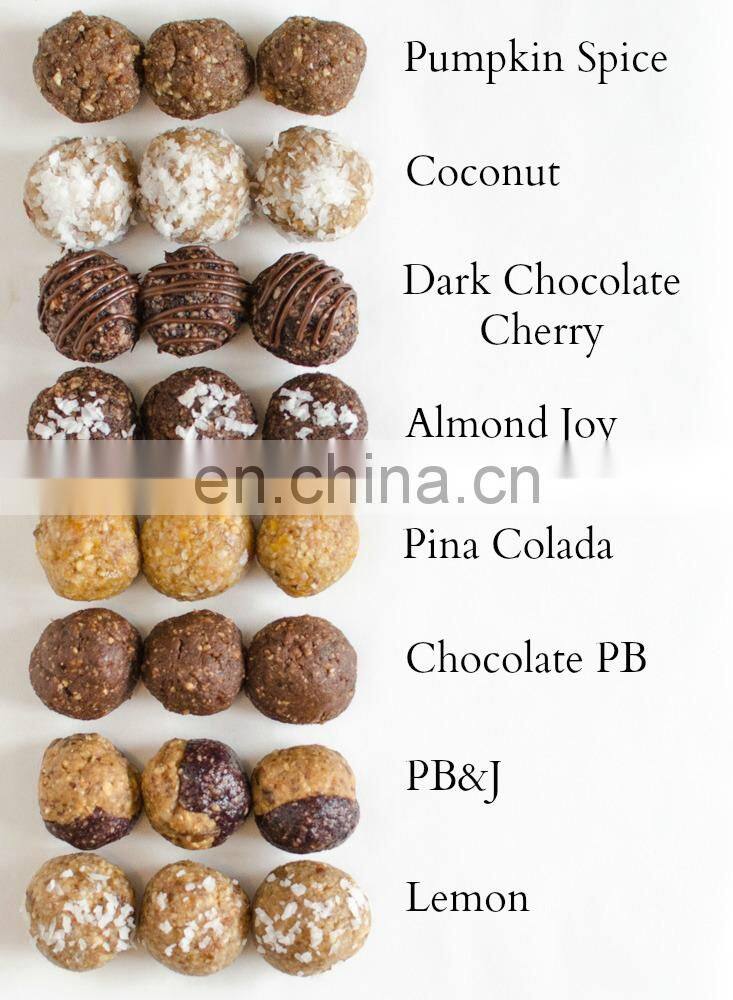 Automatic Healthy Chocolate peanuts butter protein balls making machine