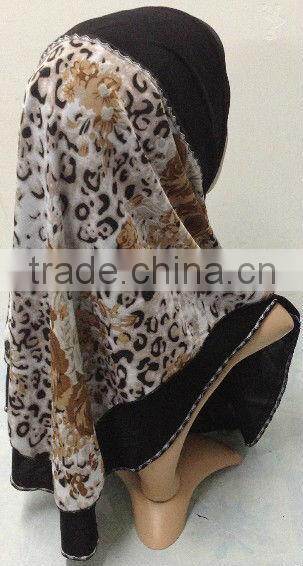 A498 Popular Newest ITY TWO LAYERS al amira 2pcs MUSLIM HIJAB