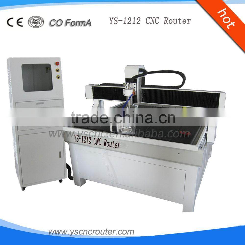 hot sale 1200mm*1200mm wood carving cutting machine cnc router for advertising industry