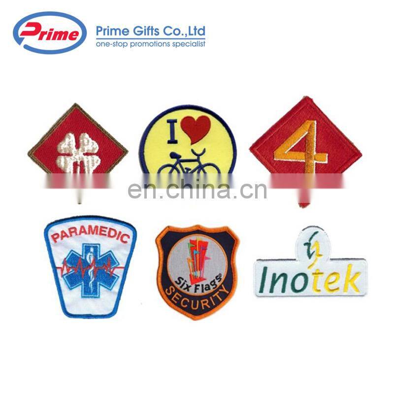 Cheap Custom Stick- On Badge Embroidery Patch for Clothing