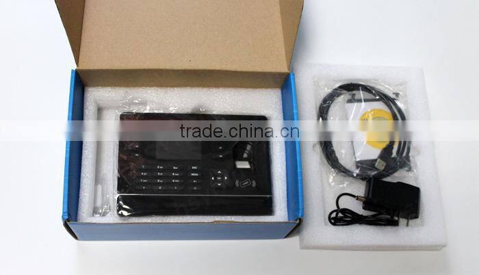 TCP/IP USB Free Software Finger Print RFID Card Reader Spanish Time Attendance