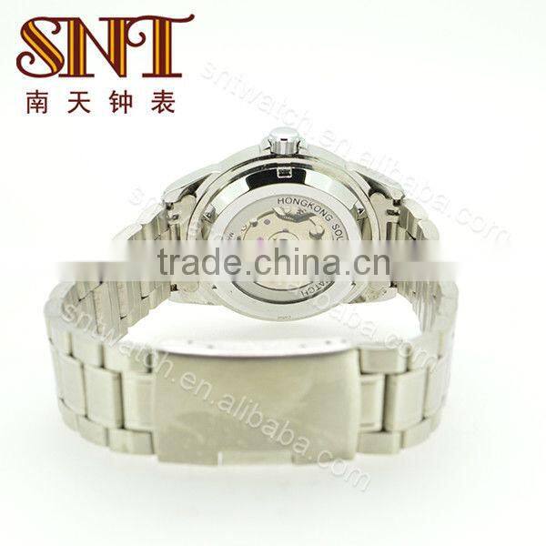 SNT-ME048 classical mechanical watch transparent chinese mechanical watch