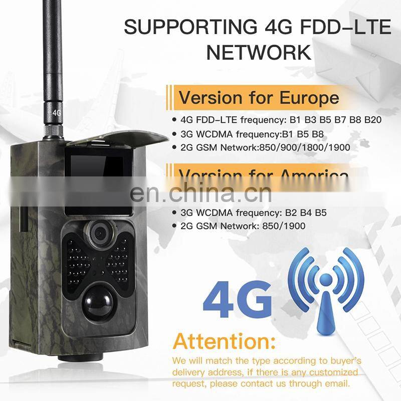 HC-550LTE Video Transit MMS SMTP FTP SMS Wildlife Camera Photo Trap hunting trail camera 4g lte