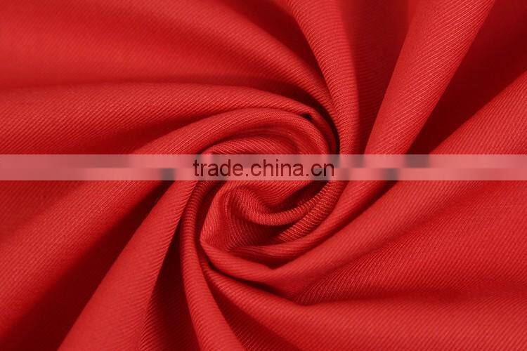 wholesale 320g cheap hot in stock multicolor TR twill serge dyeing military uniform fabric