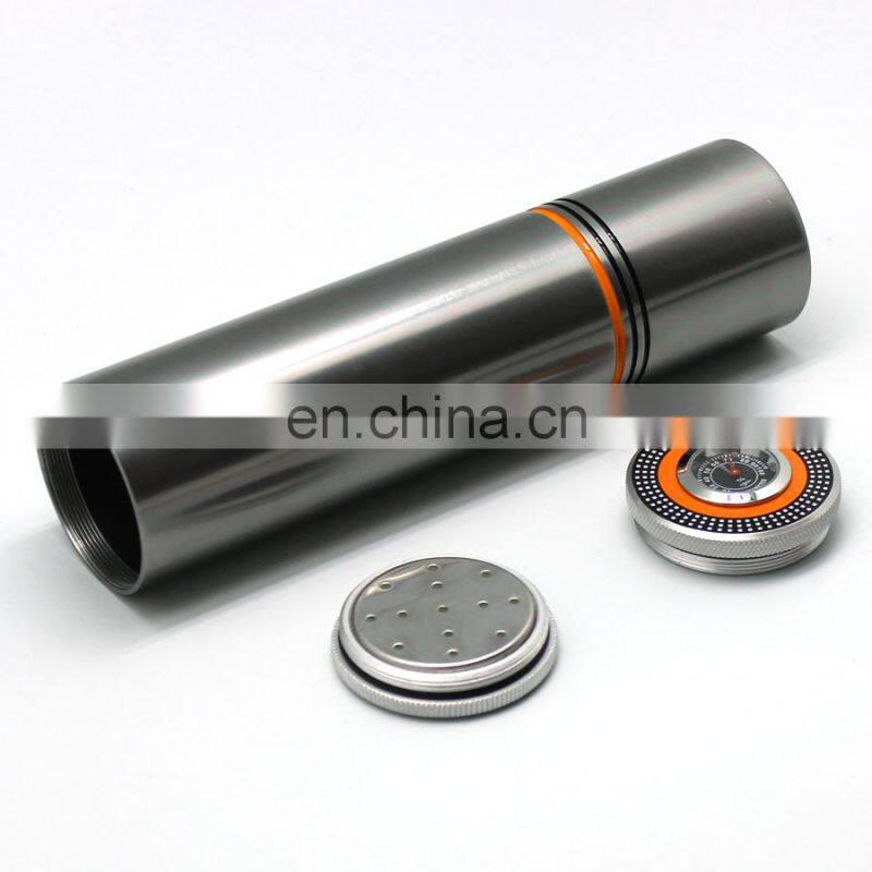 promotion cigar aluminum tube smoking gift set wholesale for 3cigars holder