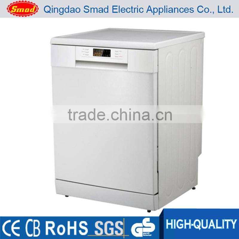 Freestanding front loading automatic dishwasher machine