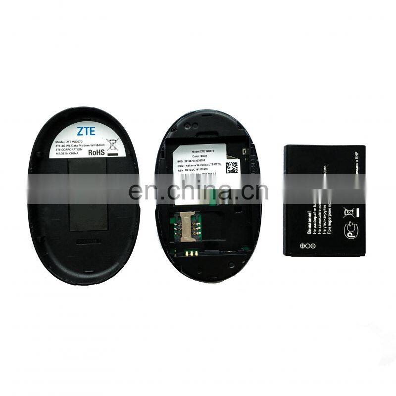 New Unlocked ZTE WD670 WI POD 4G LTE Pocket Wifi Mobile Hotspot Wireless Router