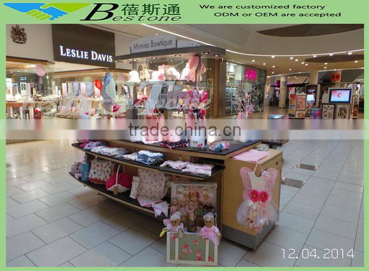 Dolls & toys wooden display cart in mall