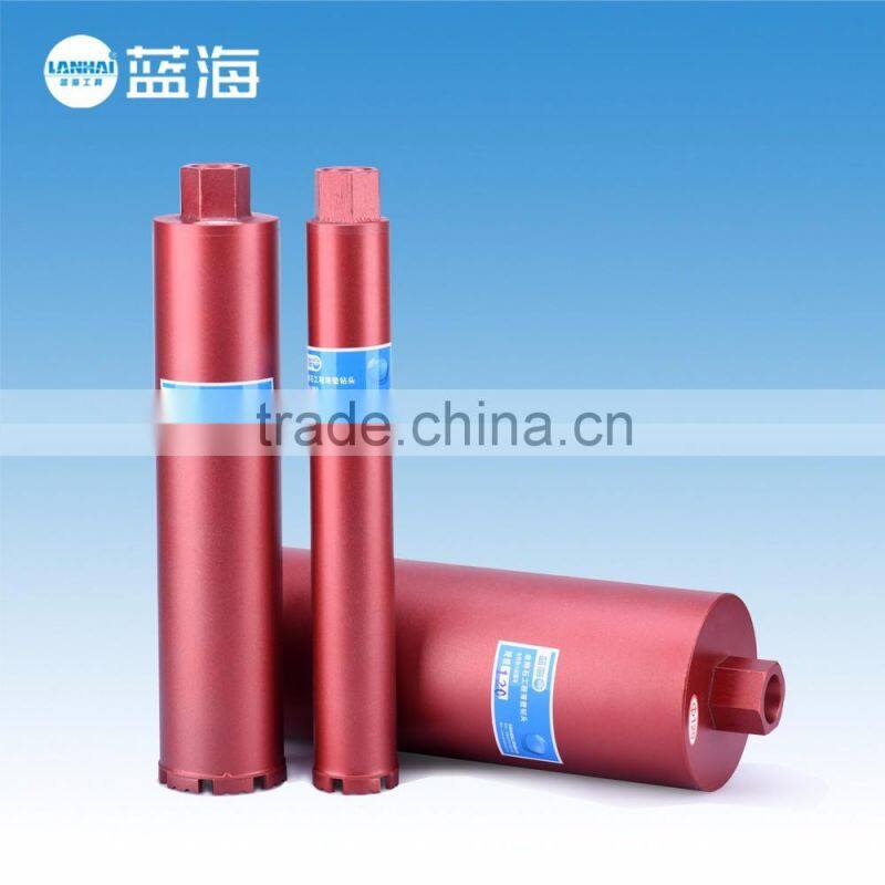 25-200mm*450MM Diamond Tip Hollow Core Drill Bit For Cutting Stone Granite Marble Reinforced Concrete