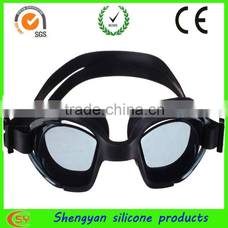 Fashion hot swimming caps and glasses