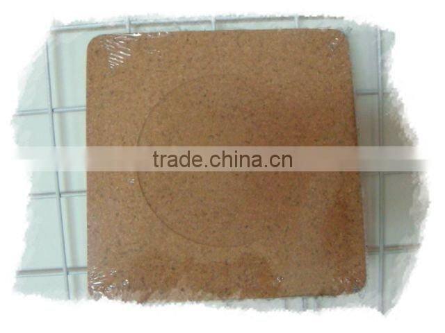 Fashionable nice unique Cork Coaster With Ceramic