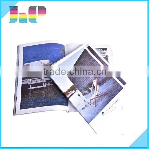 top quality cheap full color product magazine printing
