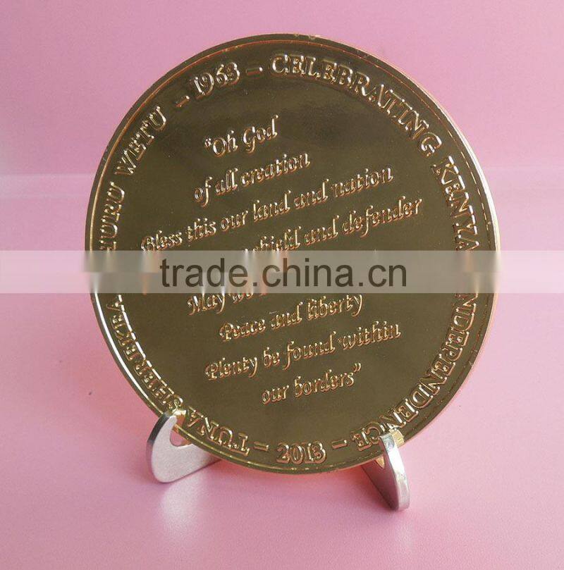 mate gold coin organization logo coin