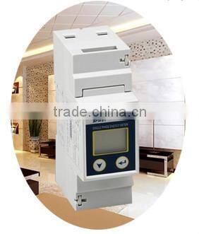 PILOT SPM91 Small LCD display with modbus single phase smart energy meter