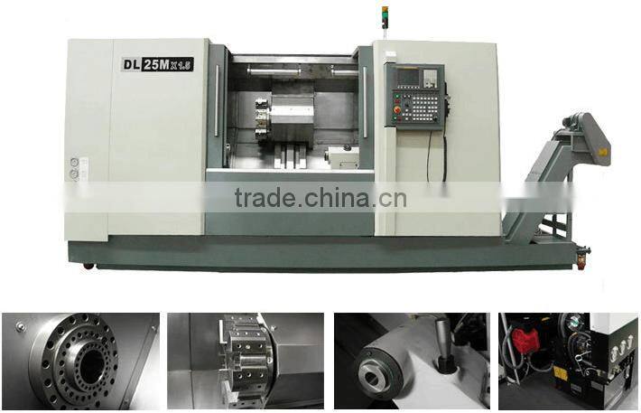 DL25M Cnc Lathe Heidenhain Slant Machining