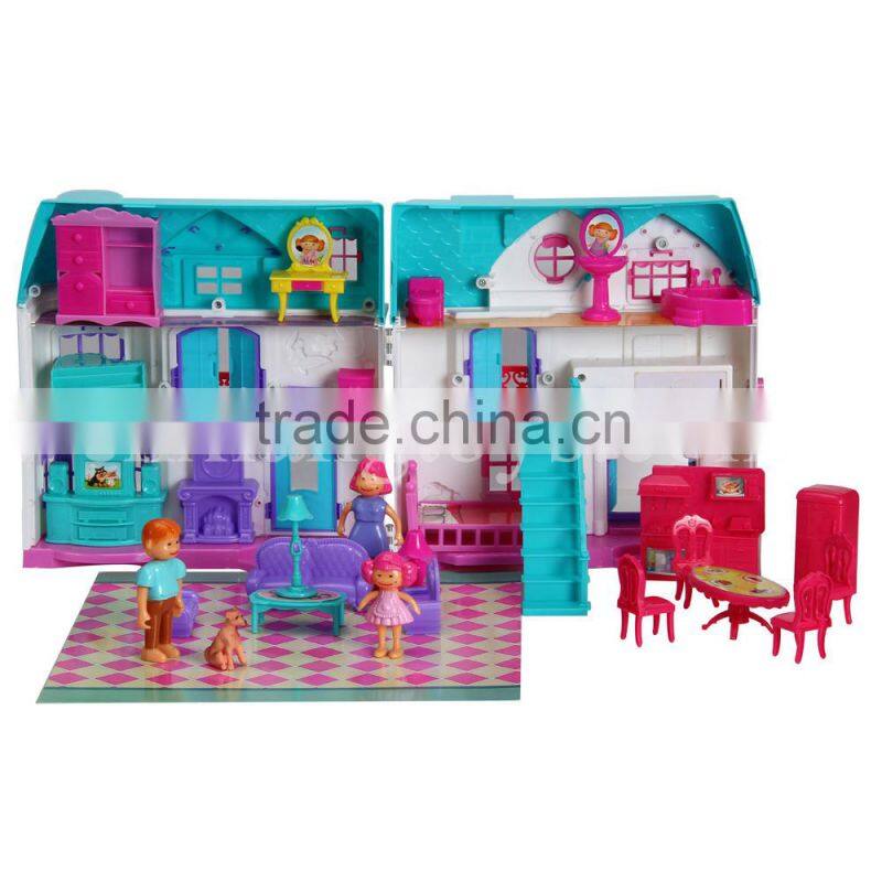 Miniature Baby Doll Furniture House Set
