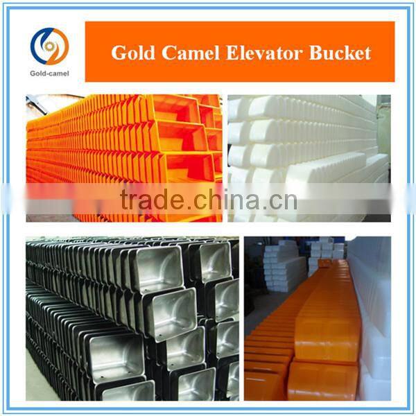 HDPE/Nylon/Stainless Steel Elevator Buckets For Agricultural Material Handling Elevator System