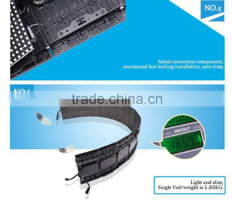hight brightness videon wall flexible led curtain display