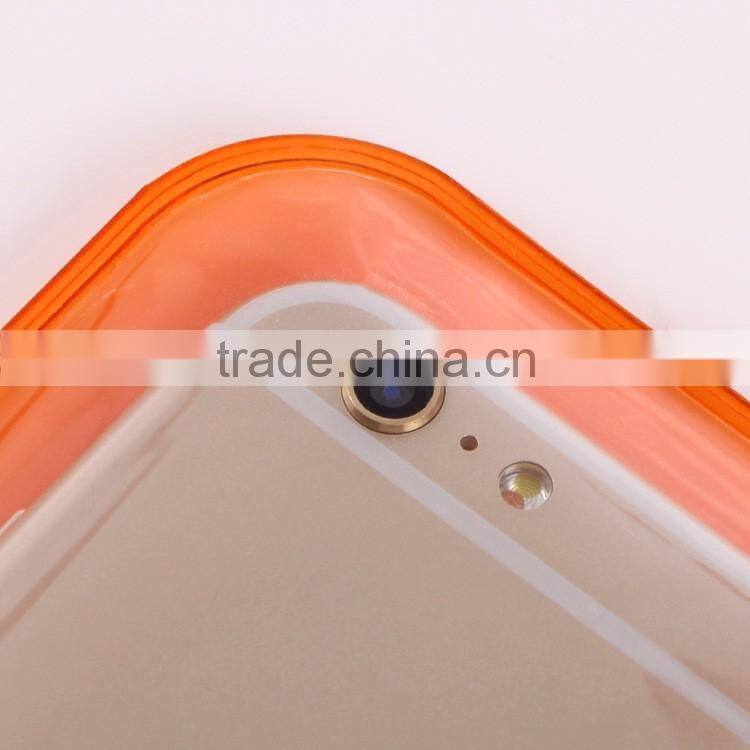 Case for iPhone 6/6 plus Fashion Summer Mobile Phone PVC Waterproof Bag With waist belt and lanyard yellow