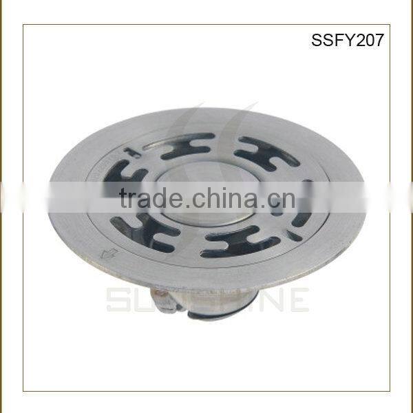 SSFY207 Bathroom and toilet round stainless steel floor trench drain