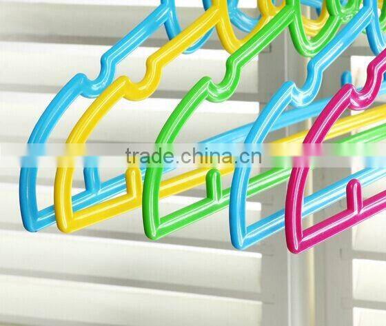 plastic fancy clothes hanger for children