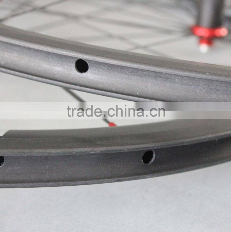 38mm clincher carbon fiber wheels bicycle wheelset road bike with Powerway R36 Hub Sapim cx-ray spoke