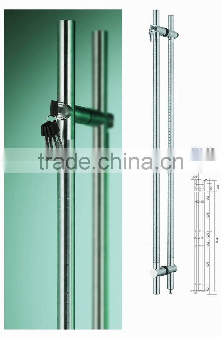 supplier directory glass commercial door pull handle with lock