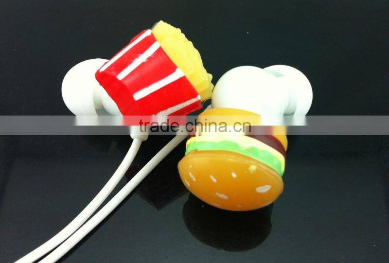 rubber silicon 3D earbud