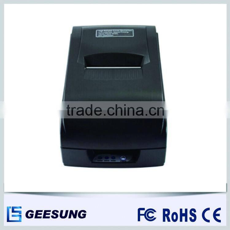 Dot impact printer, 76mm impact Dot matrix thermal receipt Printer