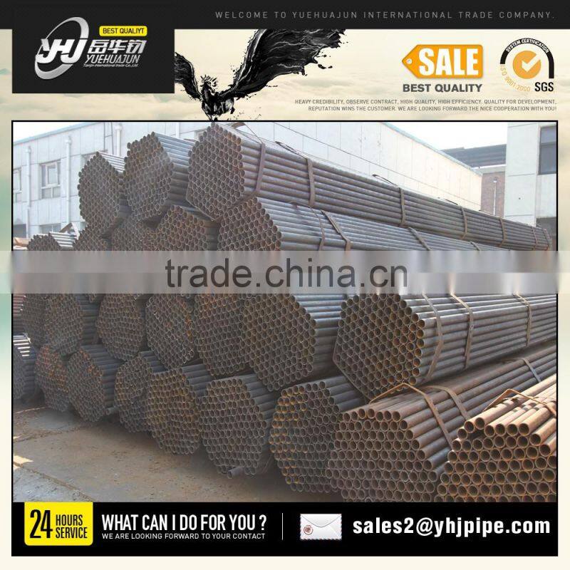 mild steel annealedERW welded steel tube mild steel pipes black steel pipe