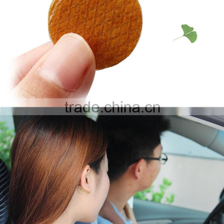 Car sickness relief plaster