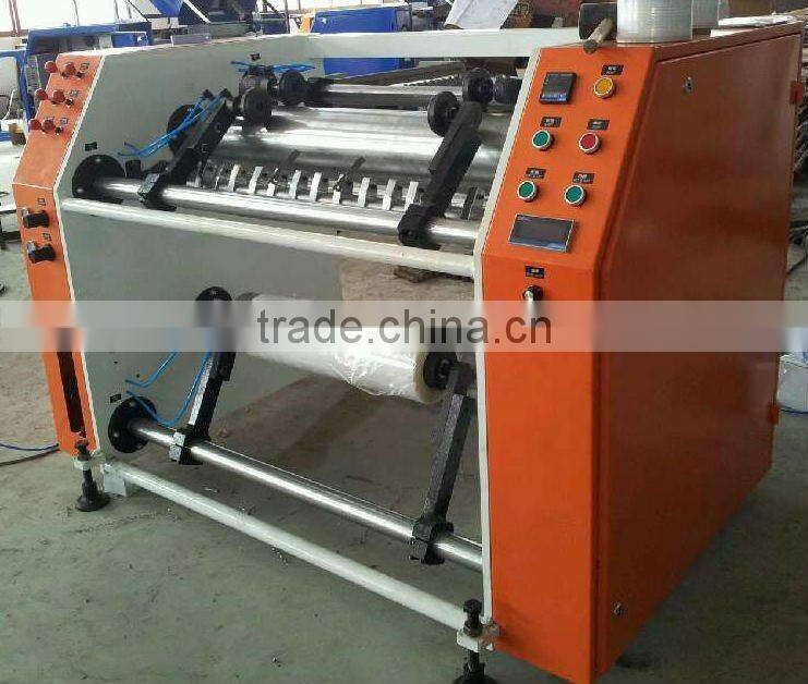 800mm stretch film rewinder & slitter