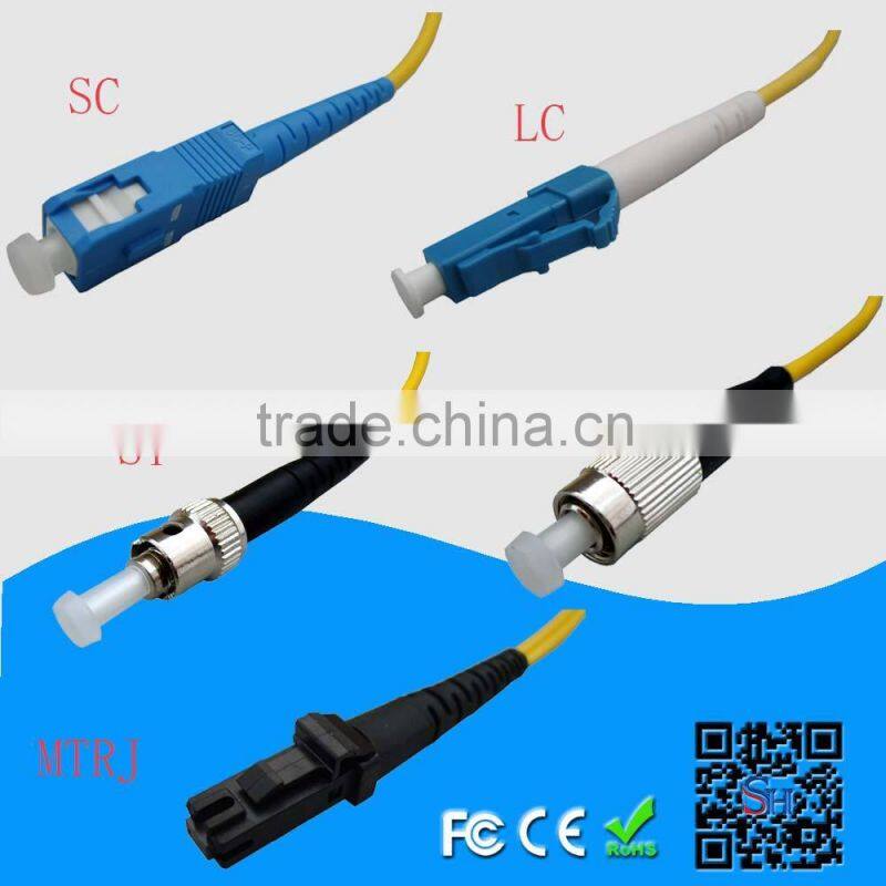Supplier 0.9mm CATV LAN LC/UPC SM Fiber Optic Patch Cord