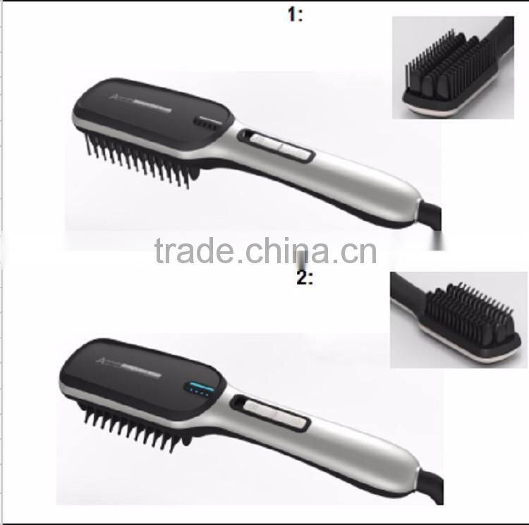 Newest Arrival Electric Profeessional Hair Straightener With Brush