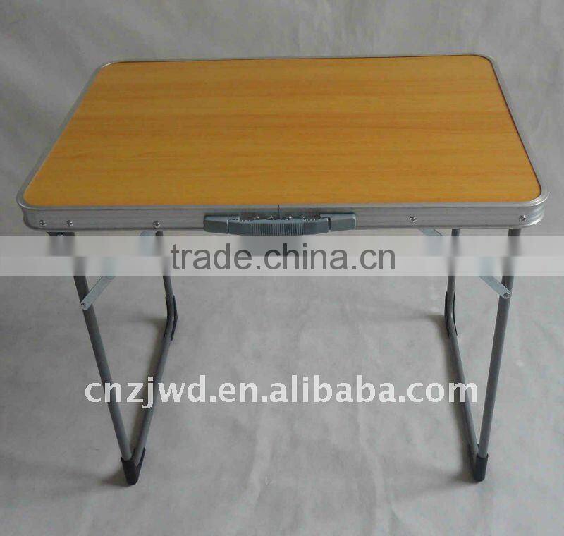 Small Yellow Lightweight Folding Camping Table
