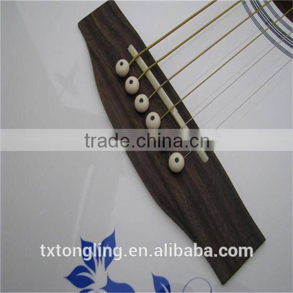 Cheapest White Color Classical Guitar Handmade(TL-0056)