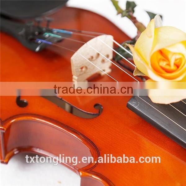 (TL001-1A) 4/4 Violins With Cases Wood For Violin Miniature Violin