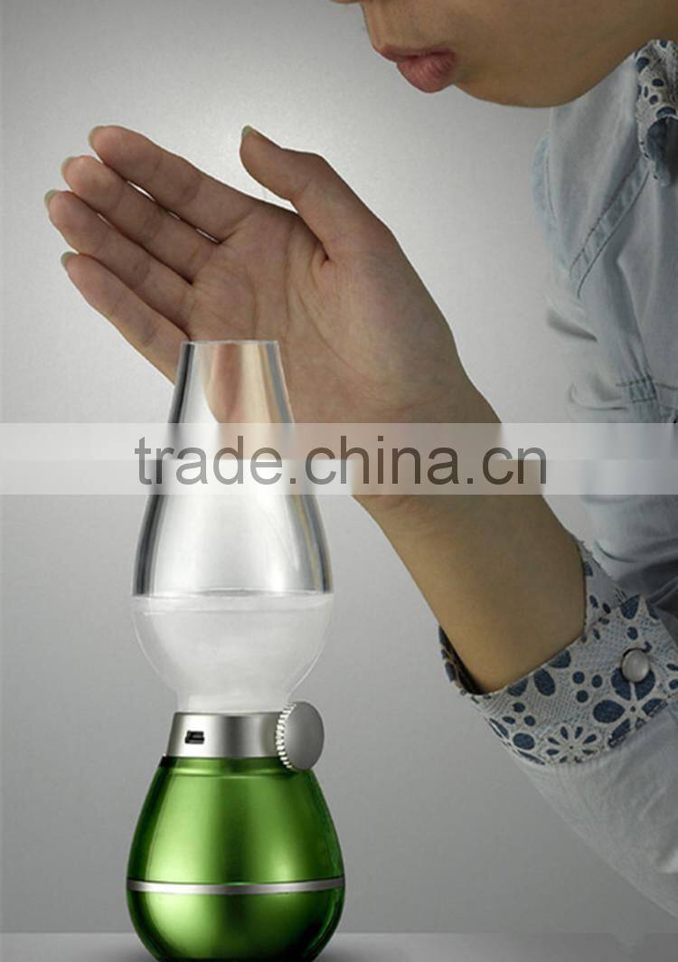 Blow Control USB Rechargeable Classic Decorative Kerosene Oil Lamps / Best Promotional Gift and Traditional Meeting