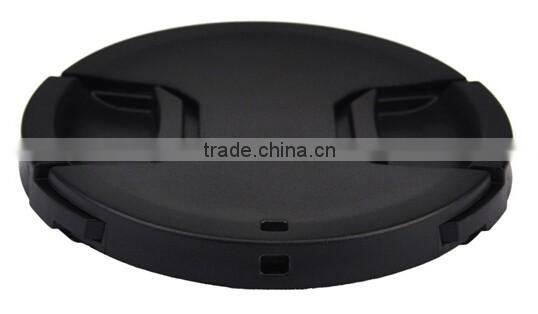 Kiwifotos Custom Lens Cap 55mm ABS Snap-on Lens Cap 55mm For Canon With lens Cap Keeper Hole