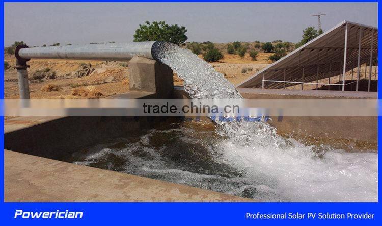 157M 3Ton per Hour High Pressure Solar Pumping System 3000W Solar Water Supply System