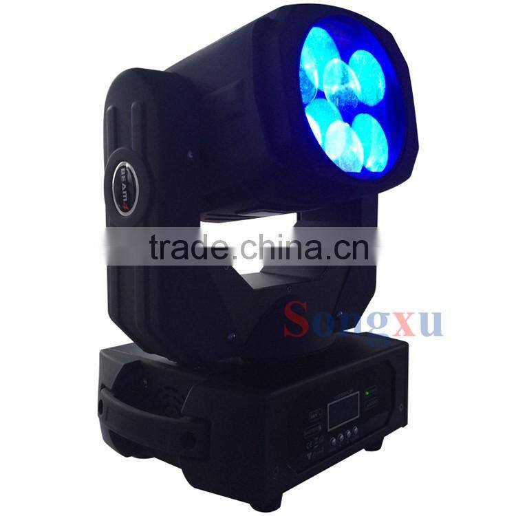 best factory price 4x25w new hot product competitive price led wash moving head for stage used