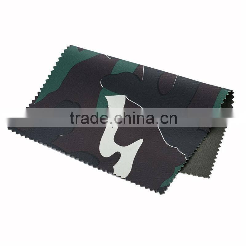 high-quality camouflage printed waterproof fishing pants fabric