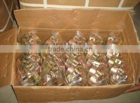 rubber hose clamp/concrete pump rubber hose clamp/rubber lined P type clamp